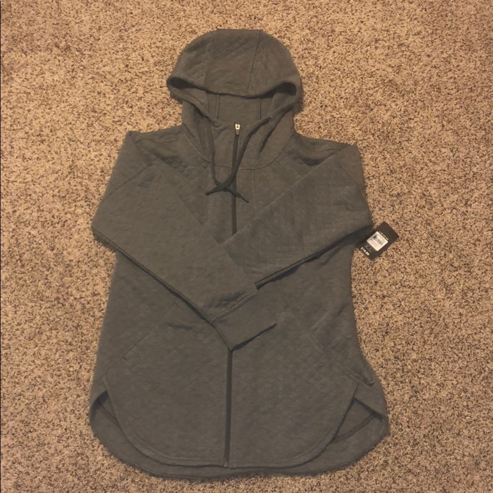 Grey Zip Up Hoodie